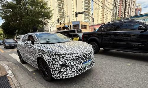 Novo SUV da Caoa Changan é flagrado sem camuflagem e estreia da marca está prevista para 2026