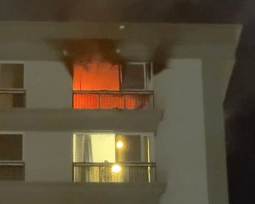 Homem joga álcool na esposa, incendeia apartamento e coloca prédio inteiro em risco em Sorriso