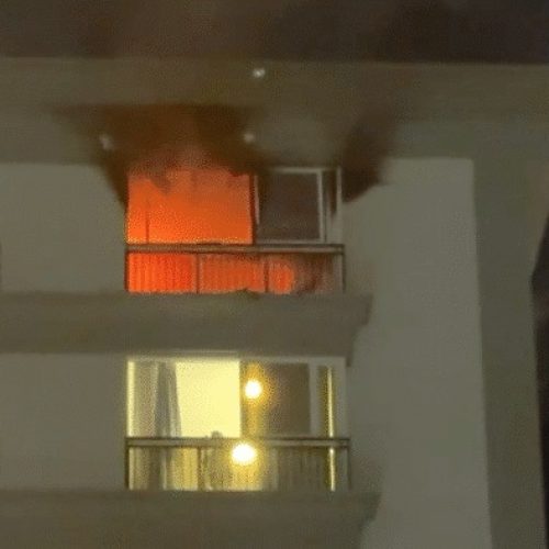 Homem joga álcool na esposa, incendeia apartamento e coloca prédio inteiro em risco em Sorriso