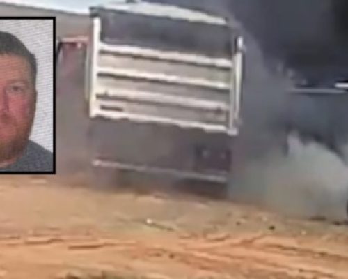 Vídeo mostra momento em que trabalhador morre após explosão de pneu durante manutenção em fazenda de MT