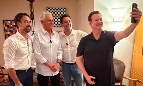 Sem espaço na Federação União-PP, Caiado anuncia filiação ao PSD ao lado de Ratinho Jr. e Eduardo Leite