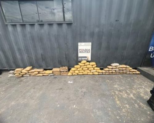 Integrante de facção criminosa é preso com cerca de 100 kg de drogas em Cuiabá