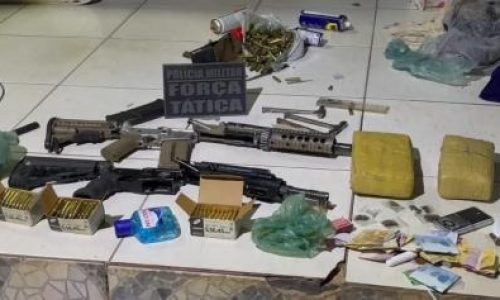 Quatro mortos em confronto com a Força Tática somavam 30 passagens criminais