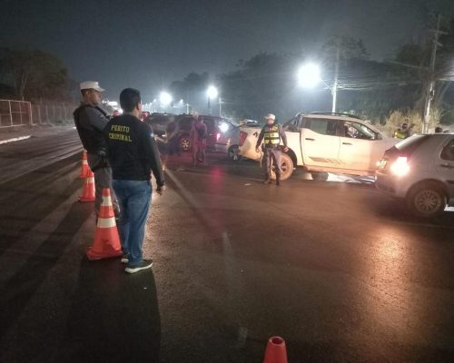 Sete são presos e 39 veículos removidos durante Operação Lei Seca em Cuiabá