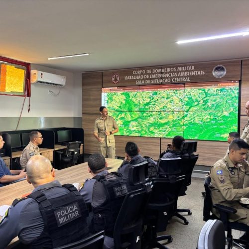 Corpo de Bombeiros inicia operação da Sala de Situação Central nesta segunda-feira (2)